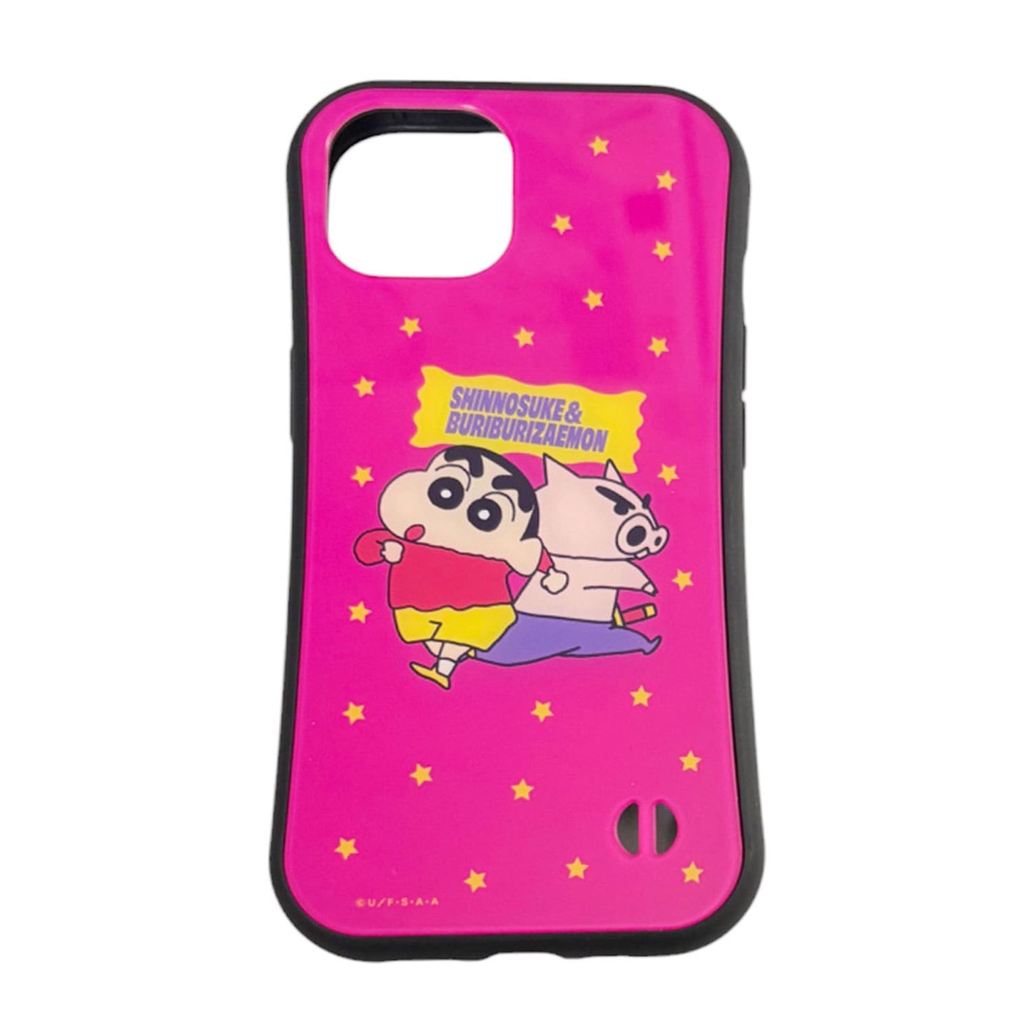 iPhoneケース 13/14/15 集合 しんちゃん＆ぶりぶりざえもん