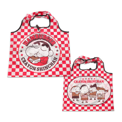 くるくるショッピングバッグ キラキラ／ハンバーガー／おかいもの／シロ