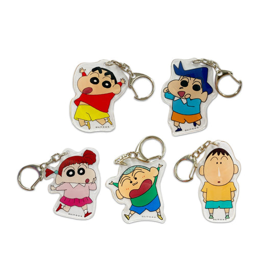 アクリルキーホルダー しんちゃん／風間くん／ネネちゃん／マサオくん／ボーちゃん
