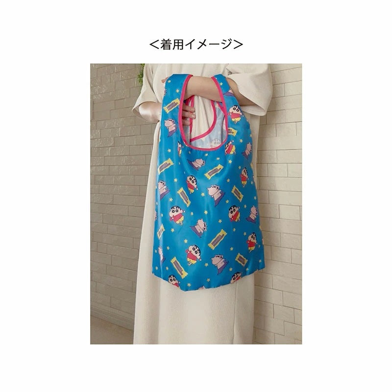 マルシェショッピングバッグ 集合／しんのすけ＆ぶりぶりざえもん